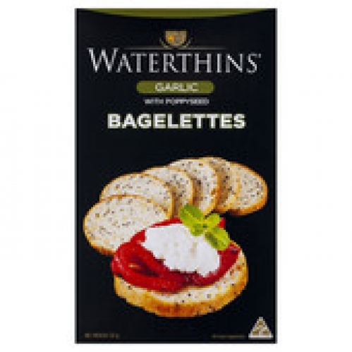 Water Thins Garlic Bagelettes 125g