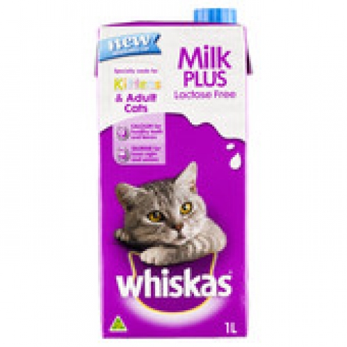 Whiskas Milk Plus Cat Food 1L