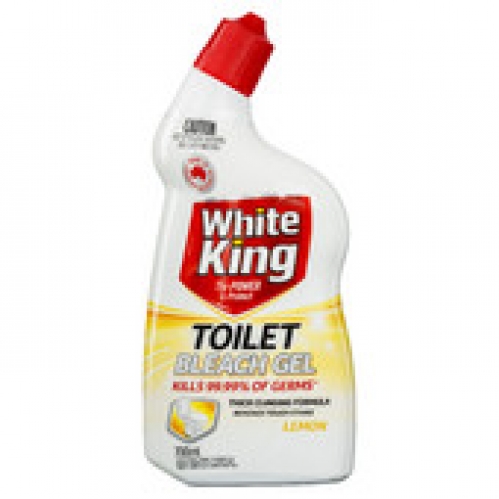 White King Lemon Power Toilet Cleaner Gel 700mL
