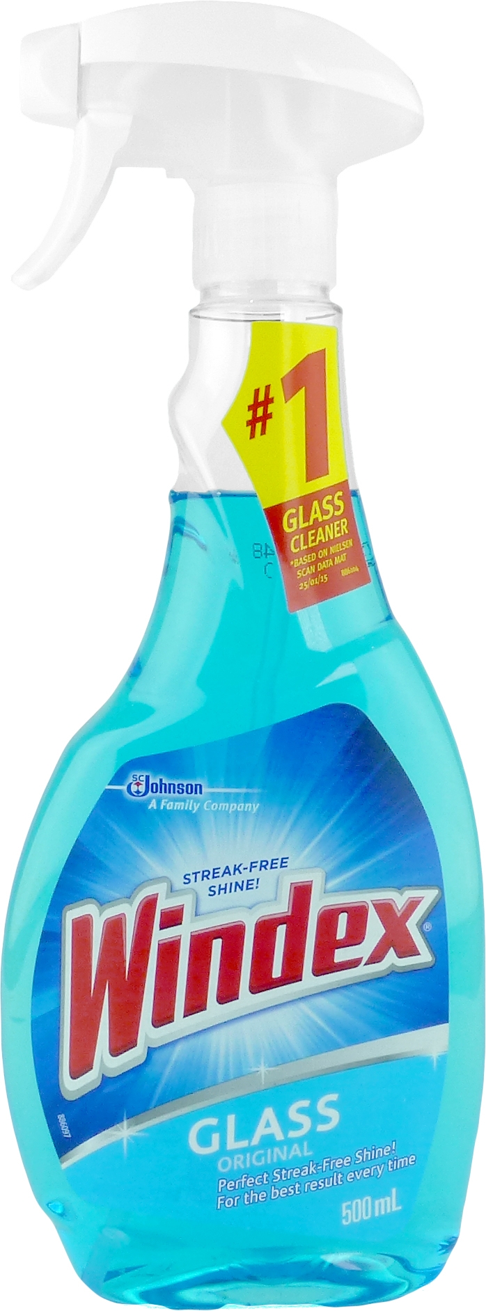 Windex Original Glass Cleaner Trigger Pack 500mL