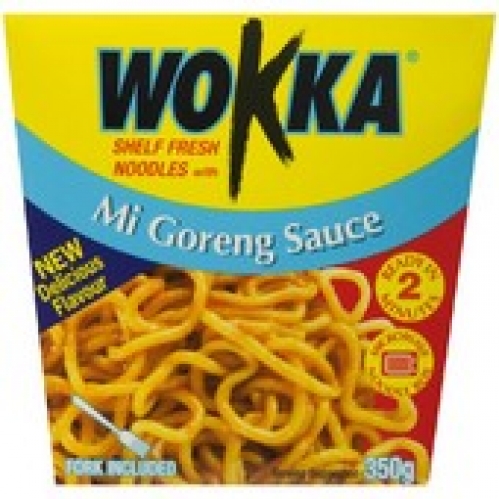 Wokka Mi Goreng Noodles Box 350g